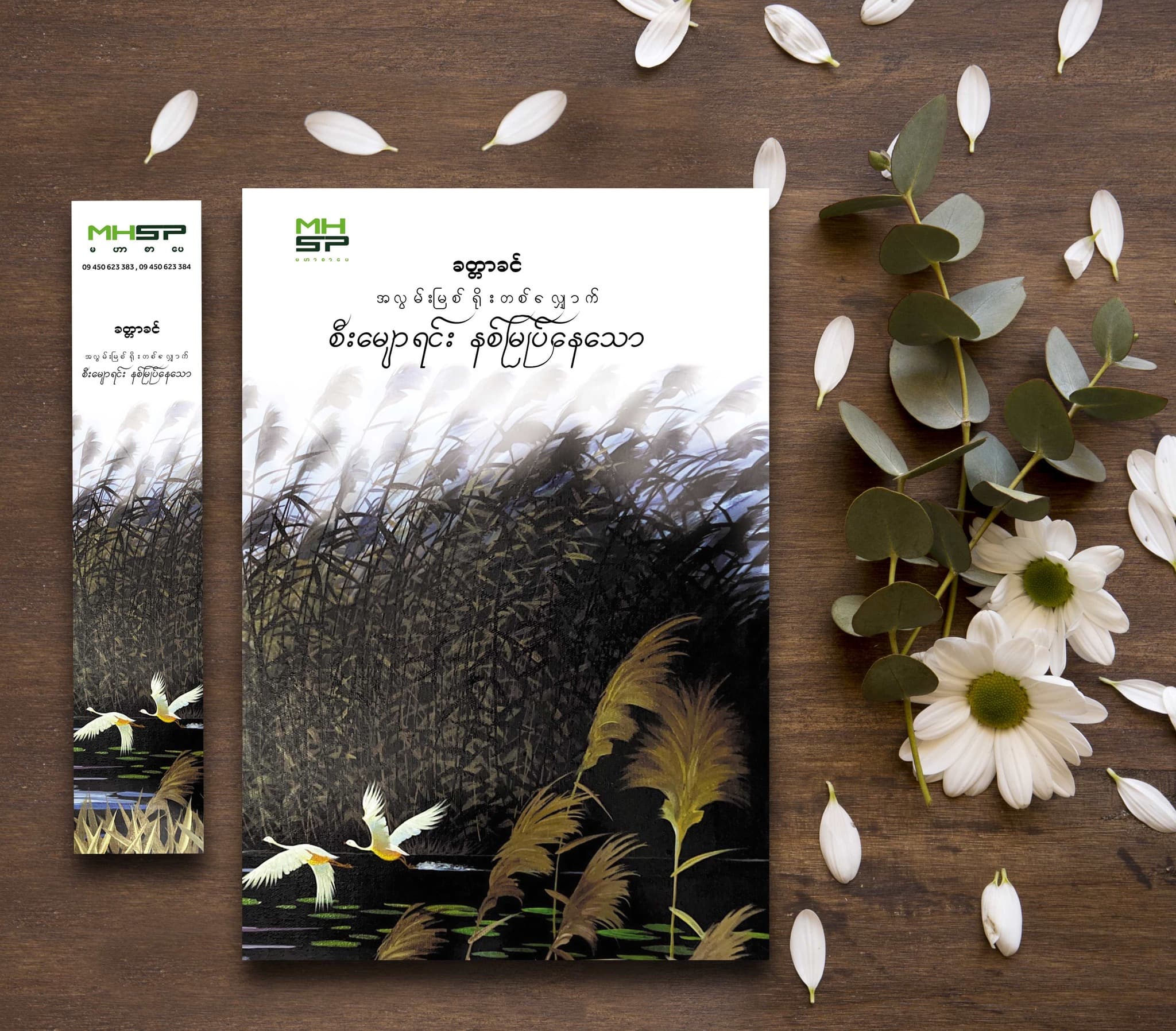 အလွမ်းမြစ်ရိုးတစ်လျှောက် စီးမျောရင်း နစ်မြုပ်နေသော cover